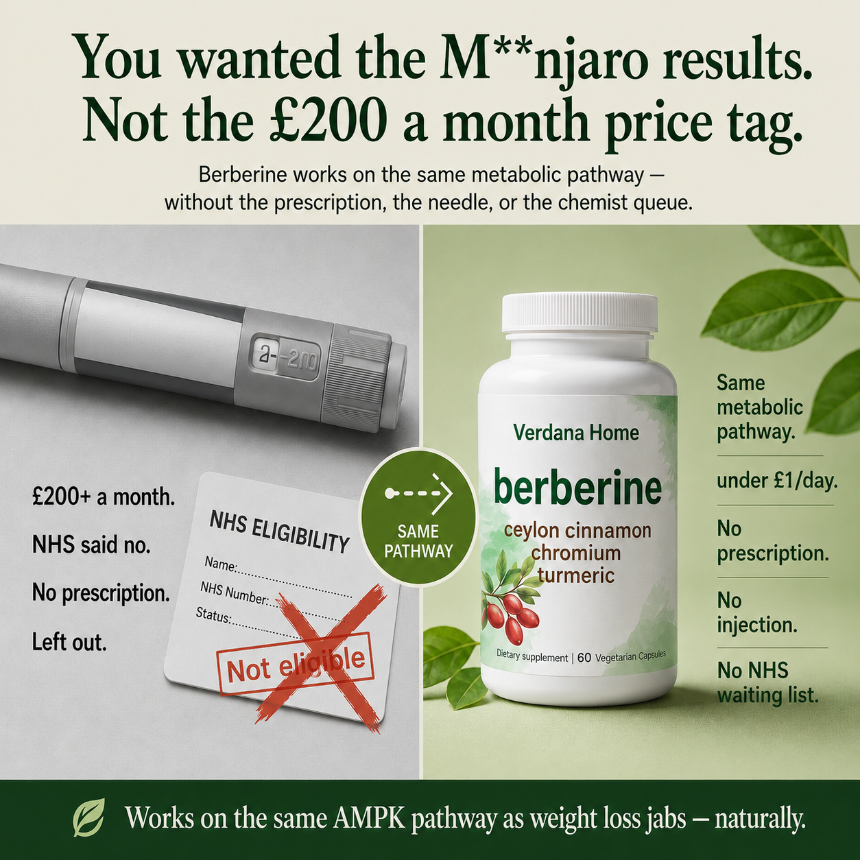 Berberine Complex 4-in-1 - Craving & Food Noise Control