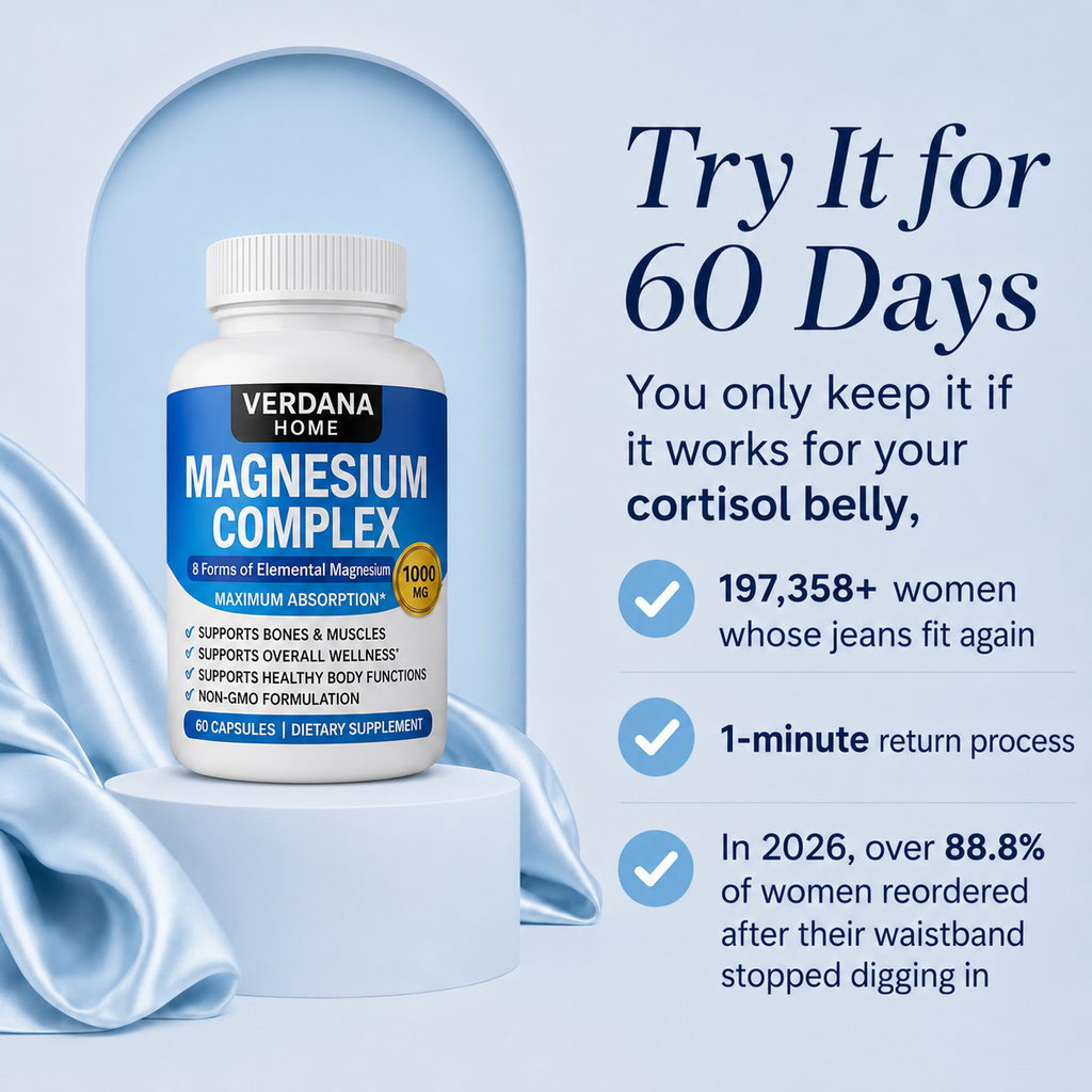 Verdana - Magnesium Complex 8:1 - Cortisol Belly Support